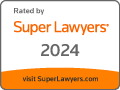 Rated by Super Lawyers 2024